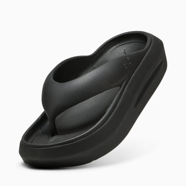 ウィメンズ プーマ フラッター フリップ サンダル, PUMA Black, extralarge-JPN