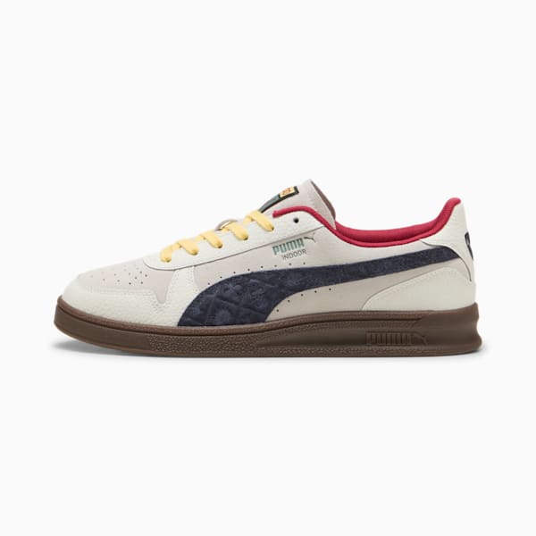 Tenis de entrenamiento para interior ROAD TO UNITY, Warm White-New Navy-Gum, extralarge