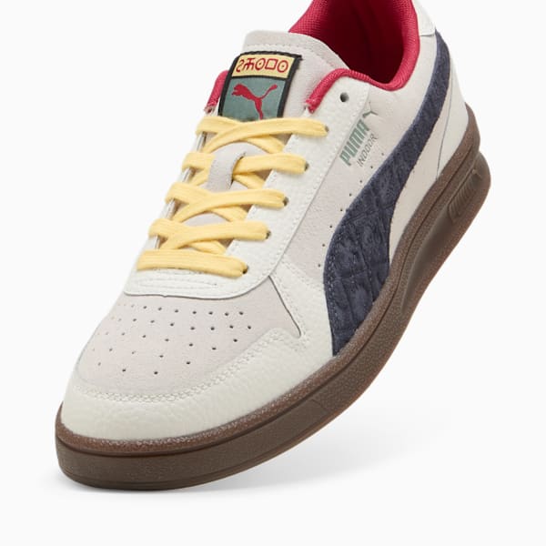 Tenis de entrenamiento para interior ROAD TO UNITY, Warm White-New Navy-Gum, extralarge