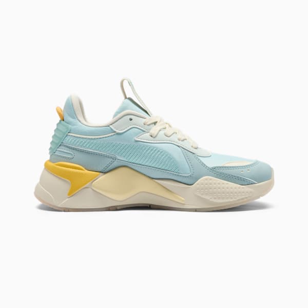 RS-X LNDSCP Caribbean Women's Sneakers, Light Aqua-Turquoise Surf-Sugared Almond, extralarge