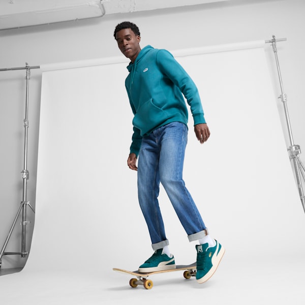 Tenis Suede XL Levels, Cold Green-Frosted Ivory-PUMA Black, extralarge