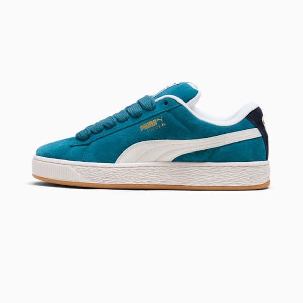 Suede XL Levels Sneakers, Cold Green-Frosted Ivory-PUMA Black, extralarge