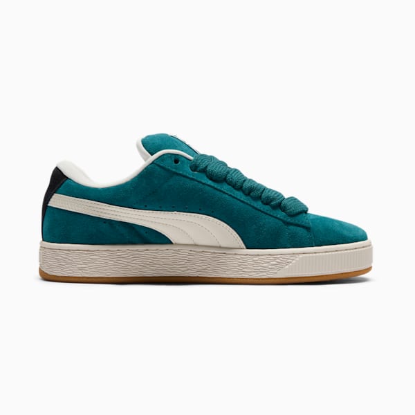 Sneakers en daim de niveau XL, Cold Green-Frosted Ivory-PUMA Black, extralarge