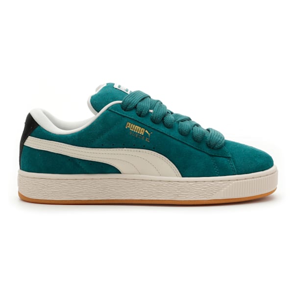 Sneakers en daim de niveau XL, Cold Green-Frosted Ivory-PUMA Black, extralarge