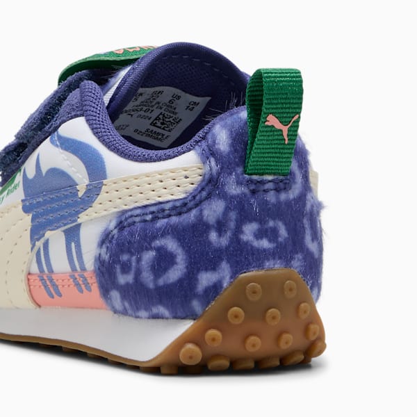 Tenis Easy Rider Cats Clib para bebés, PUMA White-Blue Crystal-Pink Fruit, extralarge