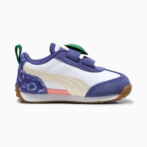 Tenis Easy Rider Cats Clib para bebés, PUMA White-Blue Crystal-Pink Fruit, extralarge