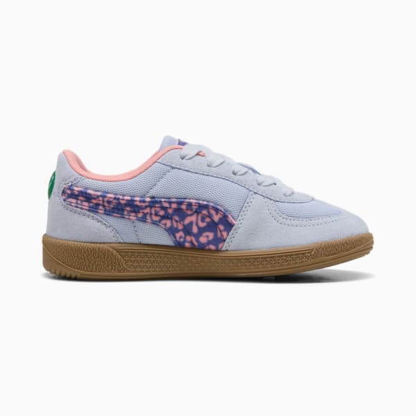 Tenis Palermo Cats Club para niños, Cool Weather-Blue Crystal-Pink Fruit, extralarge