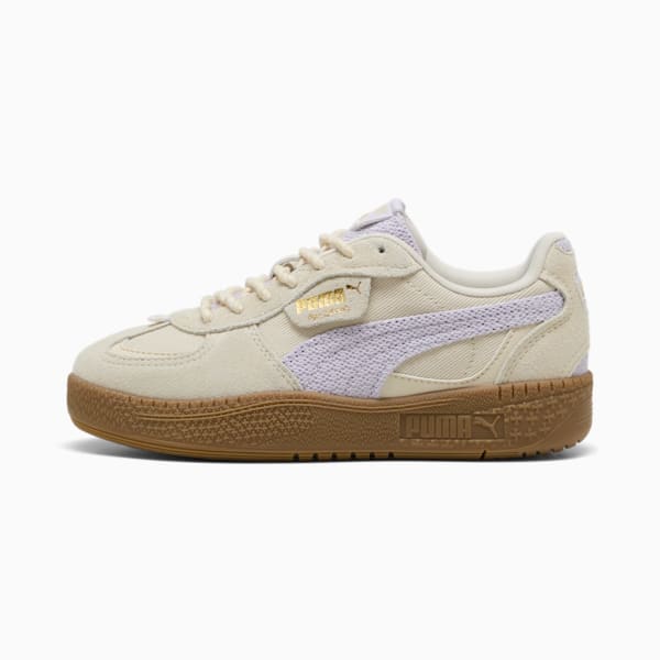 Tenis Palermo Moda Summer Feels para adolescentes, Alpine Snow-Lilac Frost, extralarge