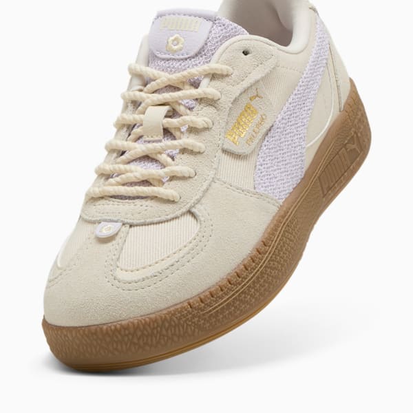 Tenis Palermo Moda Summer Feels para adolescentes, Alpine Snow-Lilac Frost, extralarge