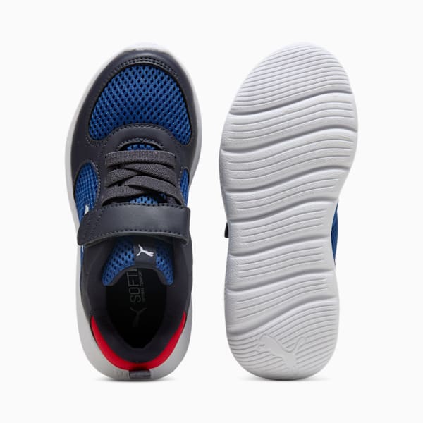 キッズ プーマ ファン レーサー 2 スニーカー 17-21cm, New Navy-PUMA White-Clyde Royal, extralarge-JPN