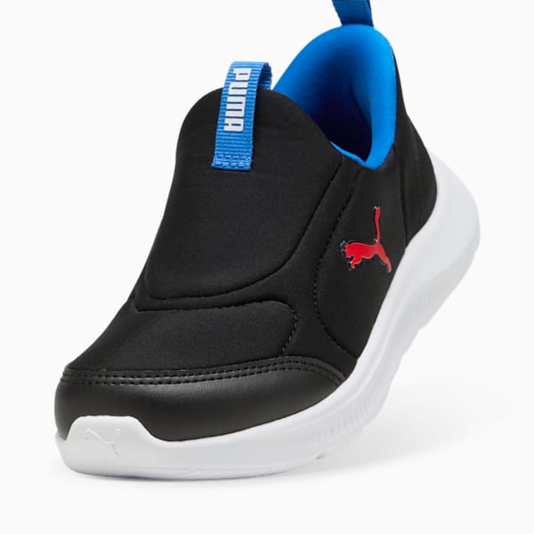 キッズ プーマ ファン レーサー 2 イーズイン スニーカー 17-21cm, PUMA Black-For All Time Red, extralarge-JPN
