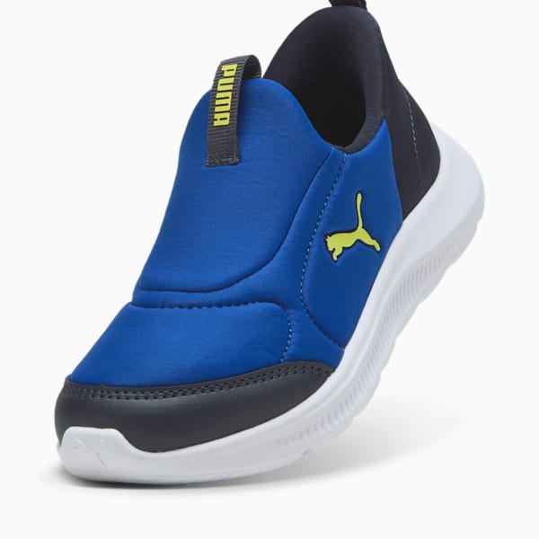 キッズ プーマ ファン レーサー 2 イーズイン スニーカー 17-21cm, Vivid Blue-Lemon Sherbert, extralarge-JPN