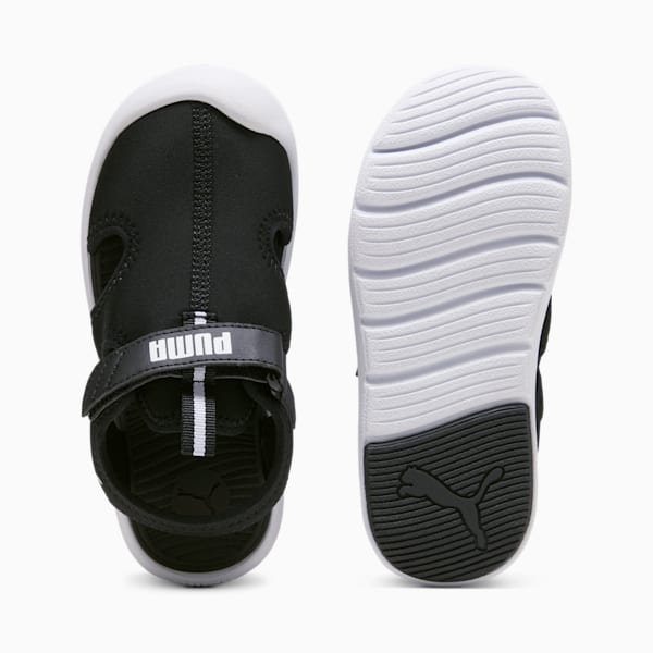 キッズ プーマ ファン レーサー サンダル 17-21cm, PUMA Black-PUMA White, extralarge-JPN