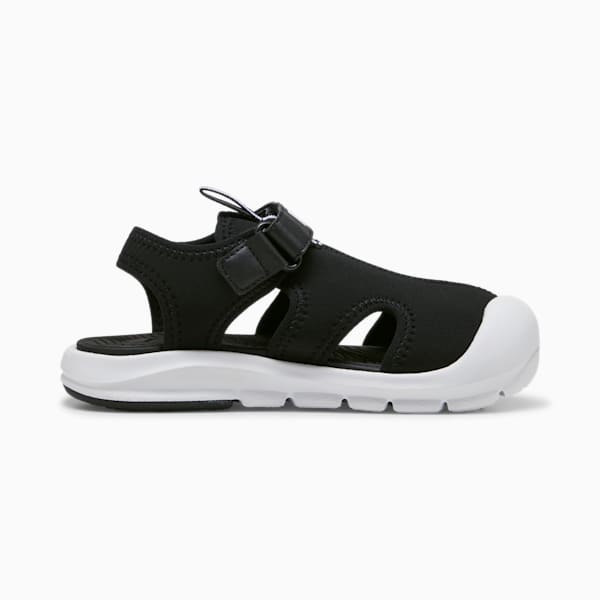 キッズ プーマ ファン レーサー サンダル 17-21cm, PUMA Black-PUMA White, extralarge-JPN
