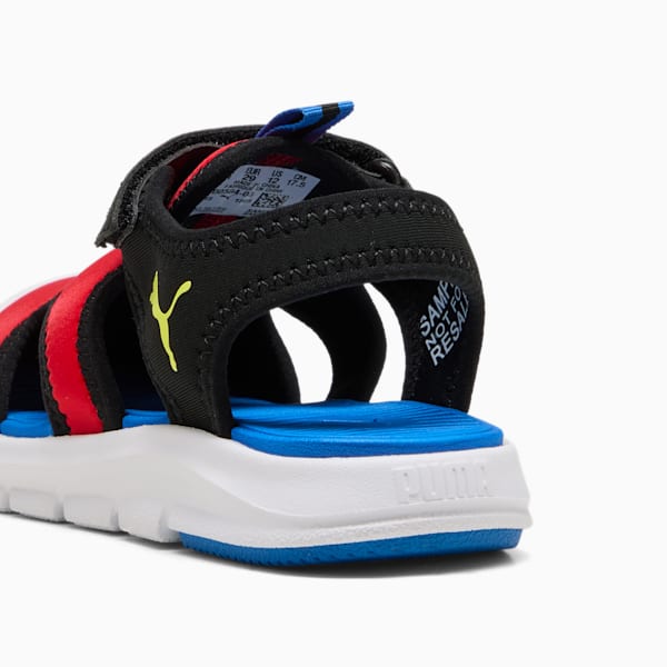 キッズ プーマ ファン レーサー サンダル 17-21cm, For All Time Red-Lemon Sherbert-PUMA Black, extralarge-JPN