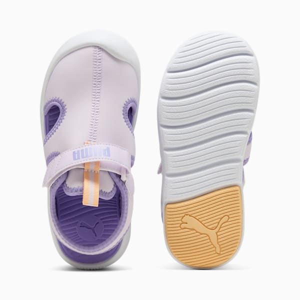 キッズ プーマ ファン レーサー サンダル 17-21cm, Lilac Frost-Lavender Alert, extralarge-JPN