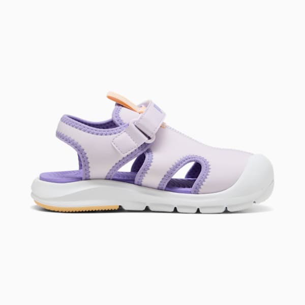 キッズ プーマ ファン レーサー サンダル 17-21cm, Lilac Frost-Lavender Alert, extralarge-JPN