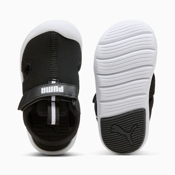 ベビー プーマ ファン レーサー サンダル 12-16.5cm, PUMA Black-PUMA White, extralarge-JPN