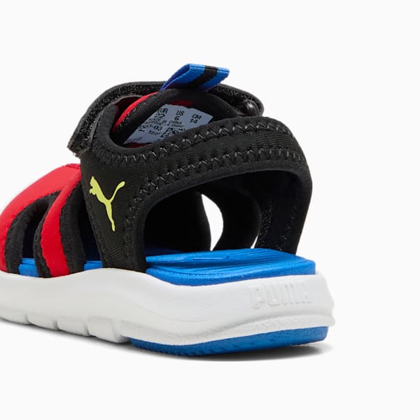 ベビー プーマ ファン レーサー サンダル 12-16.5cm, For All Time Red-Lemon Sherbert-PUMA Black, extralarge-JPN