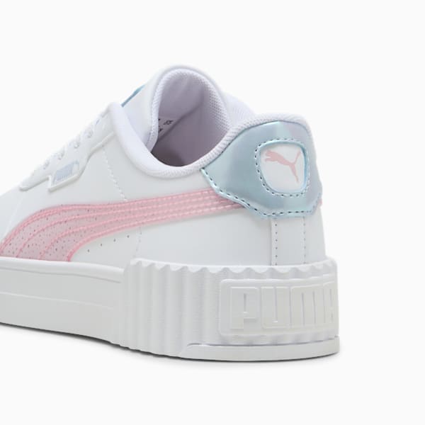 Sneakers Carina 3.0 Blurry Dreams Enfant et adolescent, PUMA White-Rose Mauve-Cool Weather, extralarge