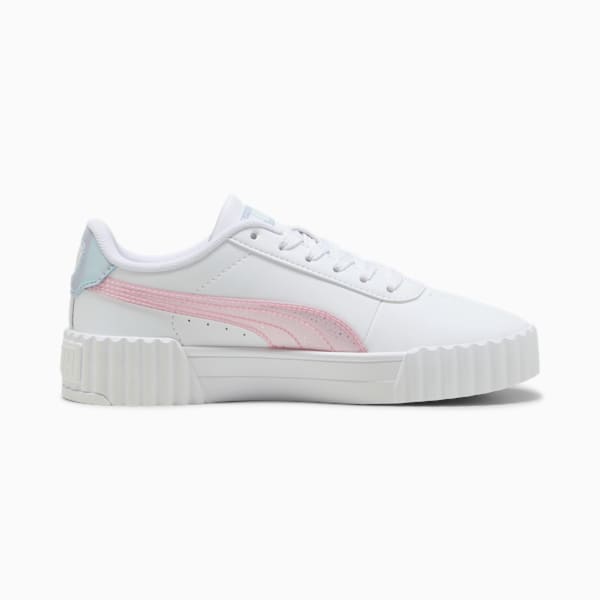Sneakers Carina 3.0 Blurry Dreams Enfant et adolescent, PUMA White-Rose Mauve-Cool Weather, extralarge