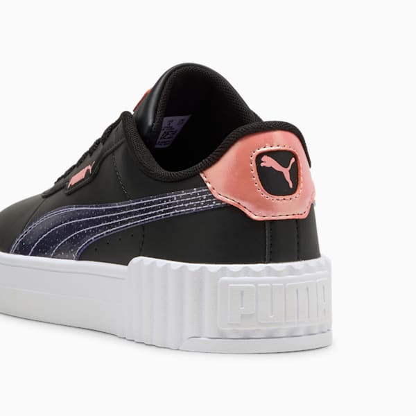 Sneakers Carina 3.0 Blurry Dreams Enfant et adolescent, PUMA Black-Lavender Alert-Pink Fruit, extralarge