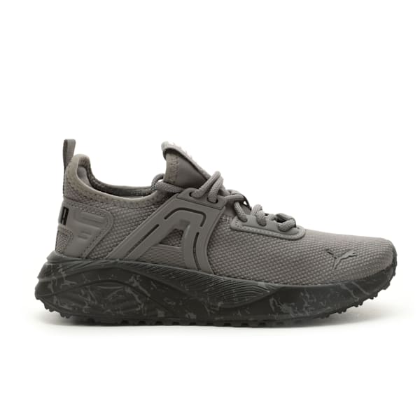 Tenis para niños grandes Pacer 23 Marble, Cool Dark Gray-PUMA Black-For All Time Red, extralarge
