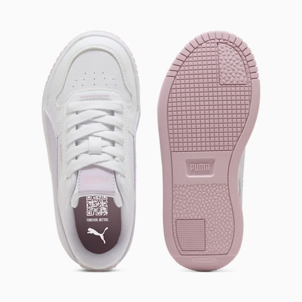 Tenis para niños Carina Street Beach Florals, PUMA White-Lilac Frost-Rose Mauve, extralarge