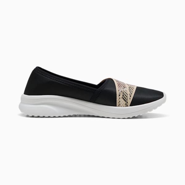 Tenis Adelina 2 Snake Chic para mujer, PUMA Black-Gold, extralarge