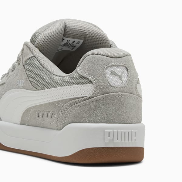 Tenis Park Lifestyle SK8 Gamuza, Smokey Gray-Feather Gray, extralarge