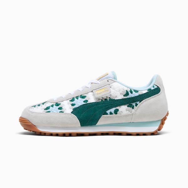 Tenis Easy Rider Seaside Drills para mujer, Smokey Gray-Dark Myrtle-Modern Mint-Sunny Yellow, extralarge