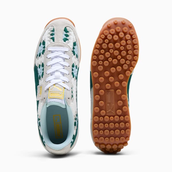 Tenis Easy Rider Seaside Drills para mujer, Smokey Gray-Dark Myrtle-Modern Mint-Sunny Yellow, extralarge