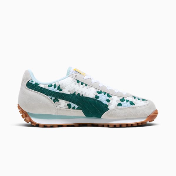 Tenis Easy Rider Seaside Drills para mujer, Smokey Gray-Dark Myrtle-Modern Mint-Sunny Yellow, extralarge