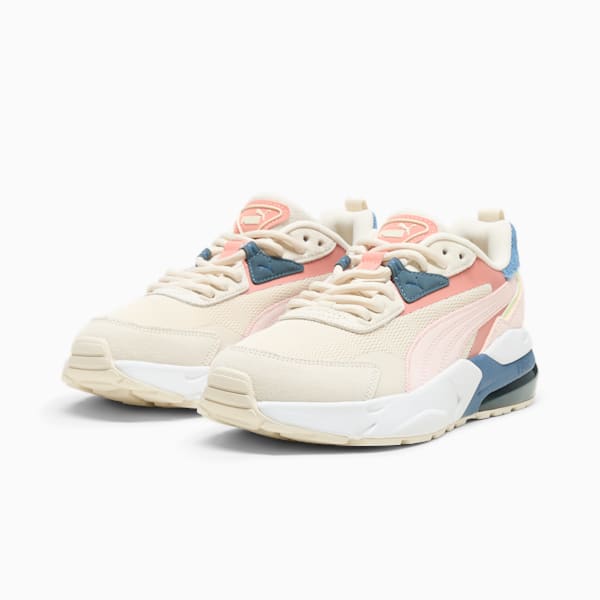 Sneakers Vis2k Soft Femme, Alpine Snow-Island Pink-Deeva Peach, extralarge