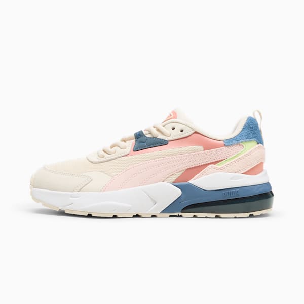 Sneakers Vis2k Soft Femme, Alpine Snow-Island Pink-Deeva Peach, extralarge
