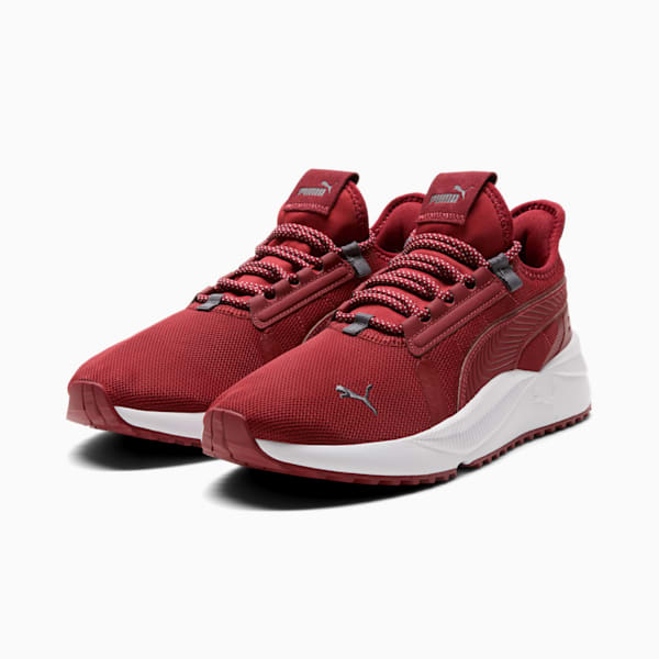 Tenis para hombre Pacer Future Street Speckle, Intense Red-Intense Red-Galactic Gray, extralarge