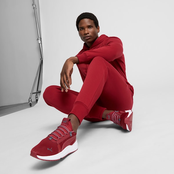 Pacer Future Street Speckle Men's Sneakers, Intense Red-Intense Red-Galactic Gray, extralarge