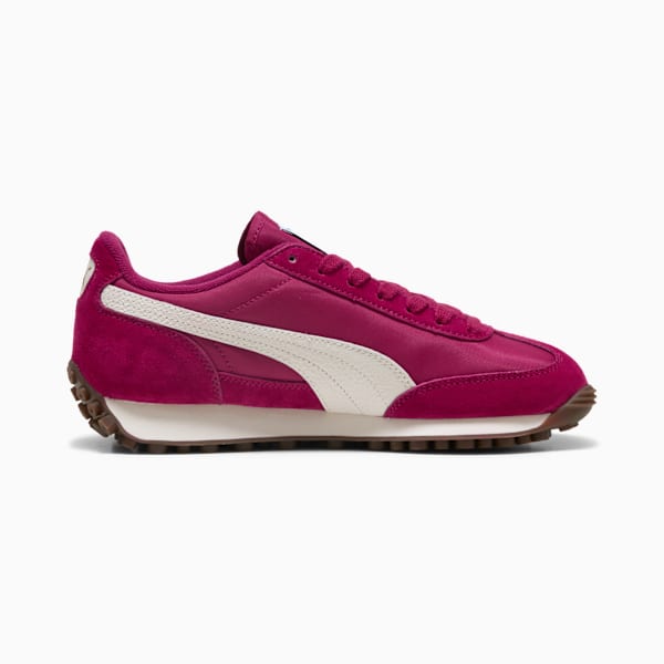 Easy Rider Vintage Women's Sneakers, Berry-Warm White, extralarge