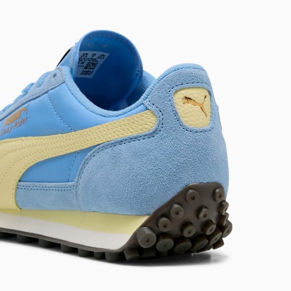 Easy Rider Vintage Women's Sneakers, Team Light Blue-Gold Moon, extralarge