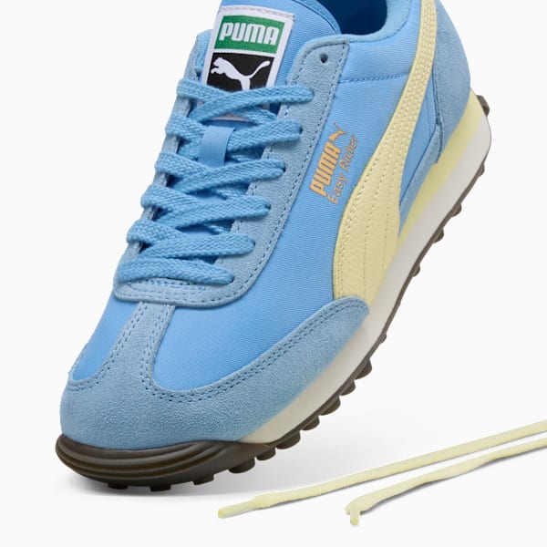 Easy Rider Vintage Women's Sneakers, Team Light Blue-Gold Moon, extralarge