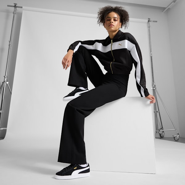 Espadrilles Suede Classic, femme, Puma Black-Puma White, extralarge