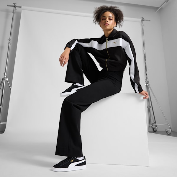 Tenis Infantiles Suede Classic, Puma Black-Puma White, extralarge
