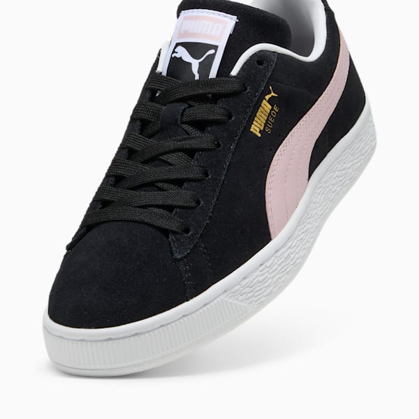 Suede Classic Women's Sneakers, PUMA Black-Rose Mauve, extralarge