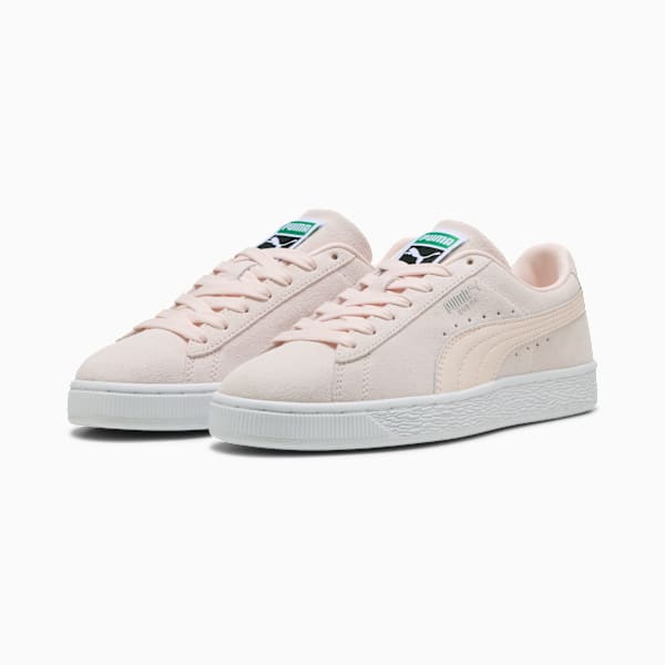 Suede Classic Women's Sneakers, Jasmine Flower-PUMA White, extralarge
