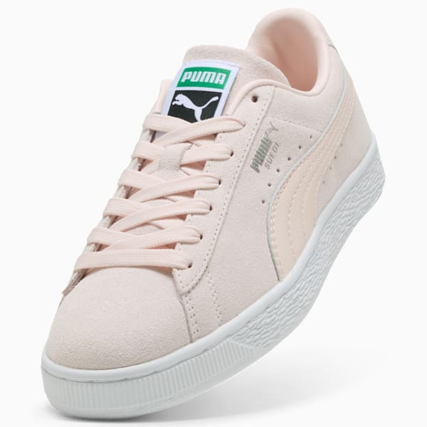 Suede Classic Women's Sneakers, Jasmine Flower-PUMA White, extralarge