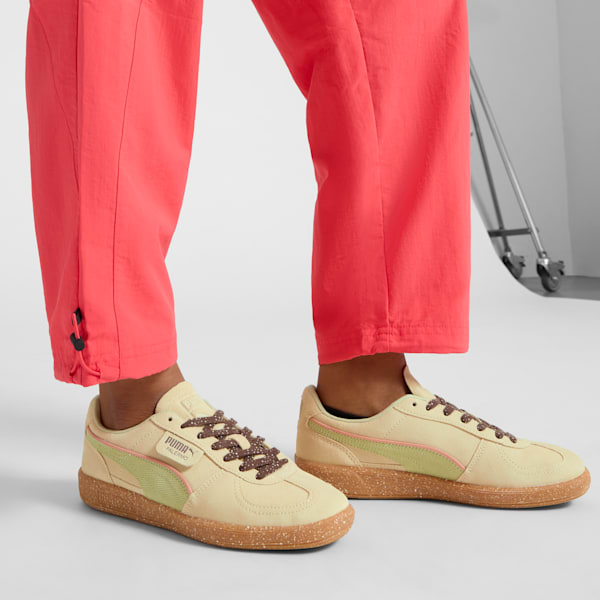 Palermo Cannoli Women's Sneakers, Creamy Vanilla-Pistachio Green-Gum, extralarge