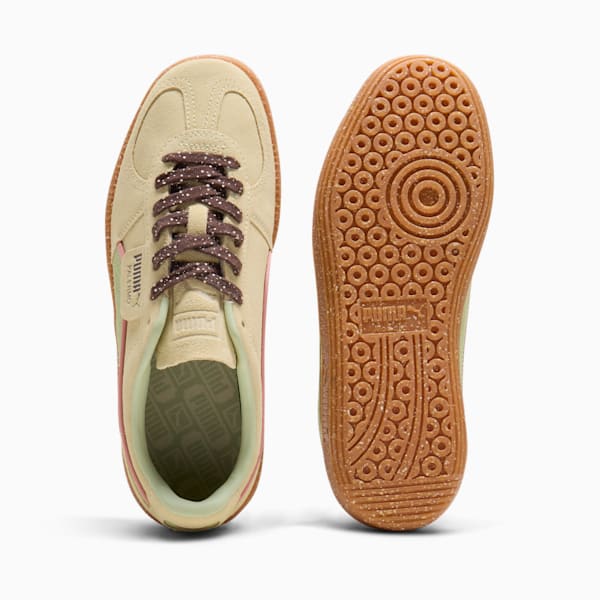 Palermo Cannoli Women's Sneakers, Creamy Vanilla-Pistachio Green-Gum, extralarge