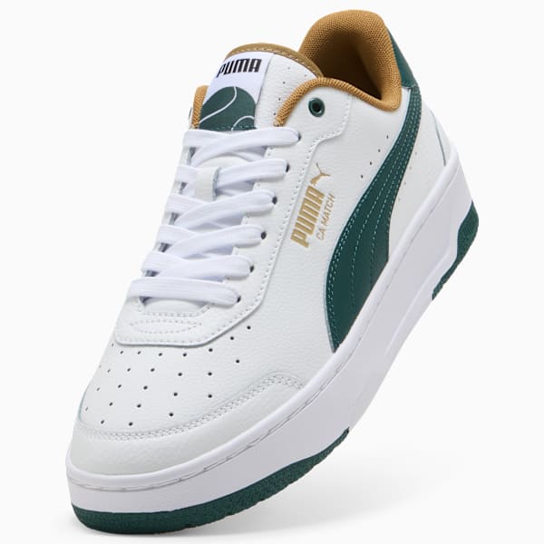 CA Match Sneakers, PUMA White-Green Terrain, extralarge