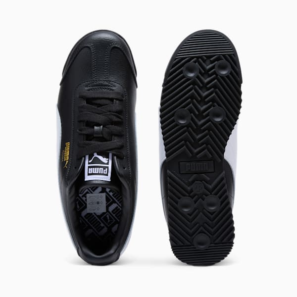 Tenis para mujer Roma 24 Standard, PUMA Black-PUMA White-Smokey Gray, extralarge