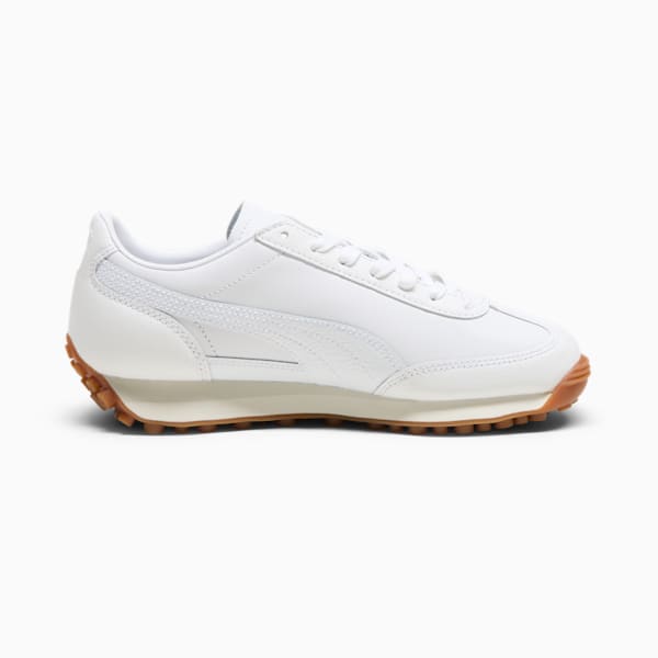 Tenis de cuero para mujer Easy Rider, PUMA White-Frosted Ivory, extralarge